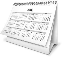 Daňový kalendář 2016